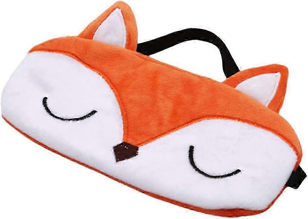 2 Pack Cartoon Animal Fox Sleep Eye Mask