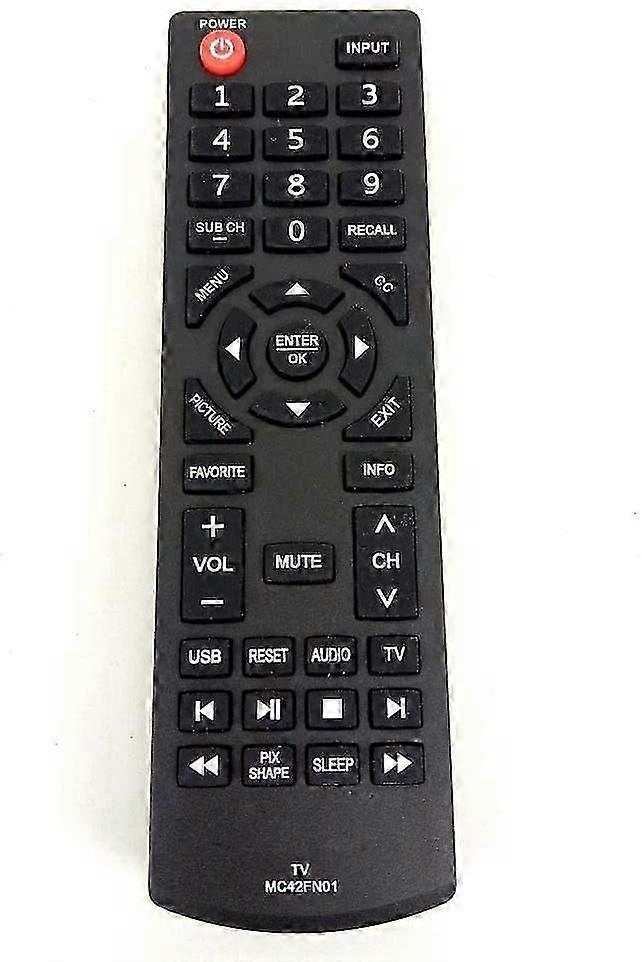 MC42FN01 for Sanyo TV Remote Control for FW24E05F FW48D25T