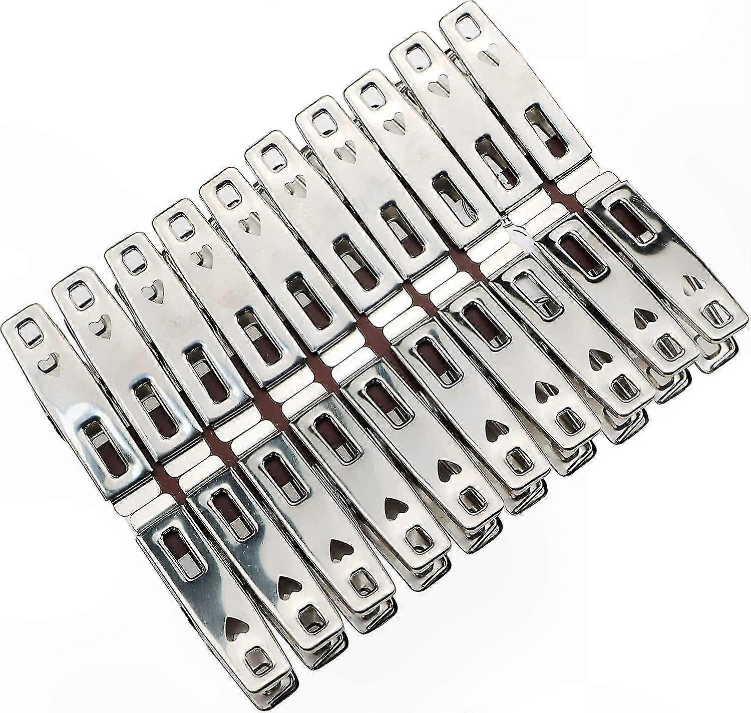 60-Pack Mini Stainless Steel Clothespins for Drying Delicates