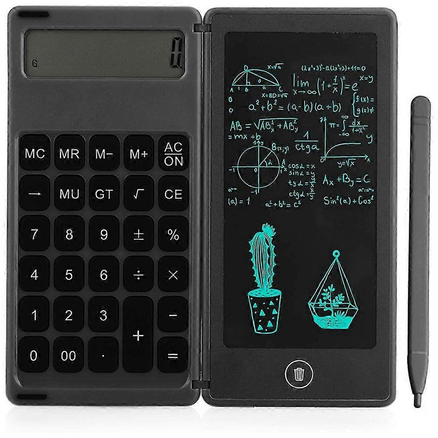 6 Inch LCD Writing Tablet Drawing Pad with Stylus Pen Function Black
