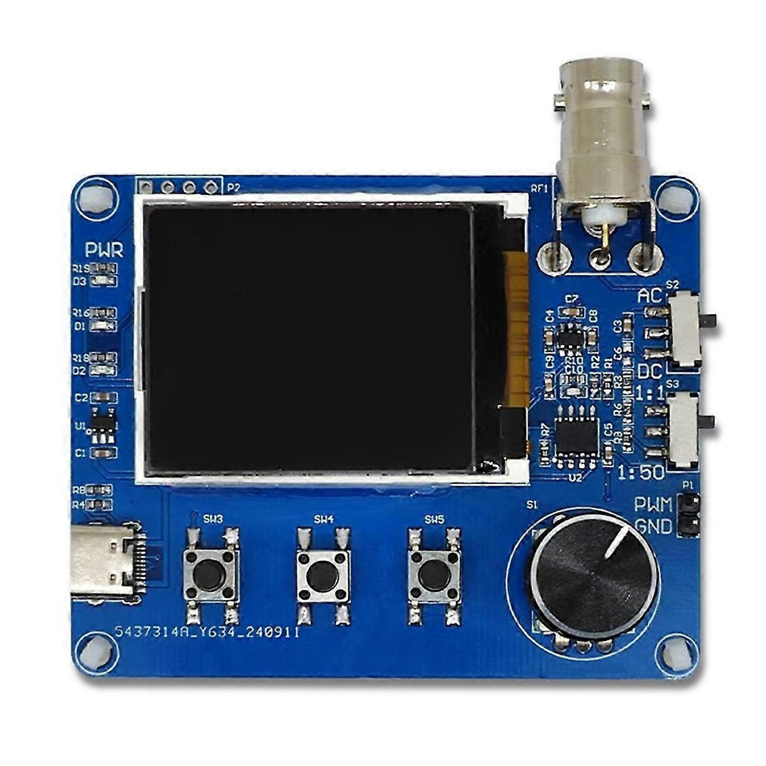 Mini Simple Oscilloscope with 1.8 Inch TFT Color Display, Waveform Measurement, Frequency Meter, Square Wave Output