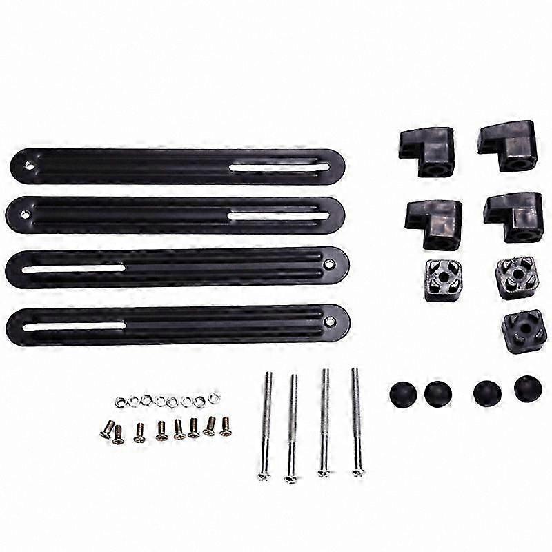 VESA Mount Adapter Kit for 19-27 Inch LED LCD Monitors, Compatible with 75mm and 100mm Bracket Standards, Sturdy Design for Secure Installation