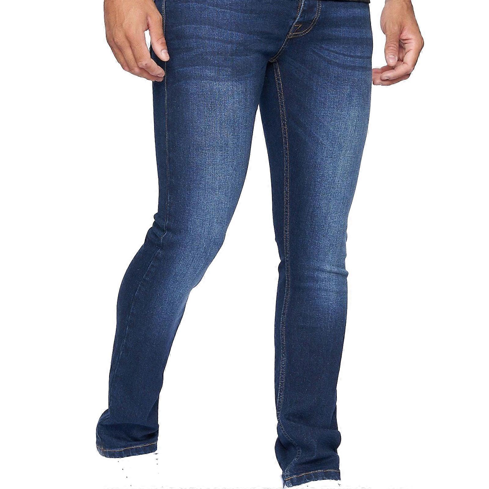 Crosshatch Buraca Slim Fit Jeans Dark Wash