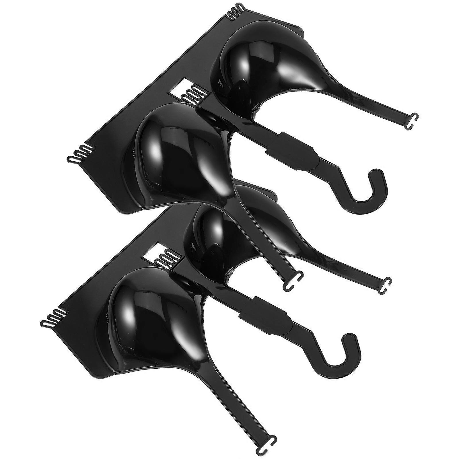 Plastic Bra Mannequin for Hanging Display Stand with 4Pcs Quantity