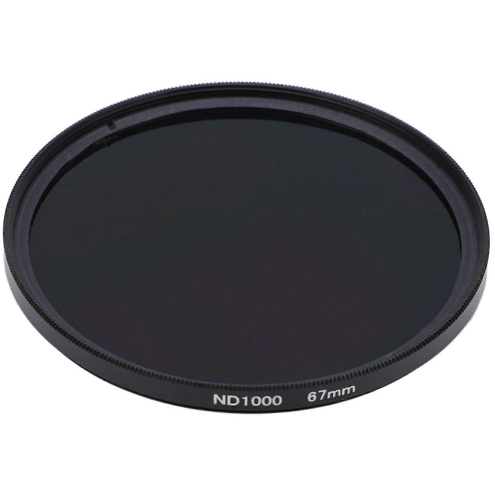 ND 1000 Filters Neutral Density 1000 Professional Photography Filters for Digital Camera Lens67mm