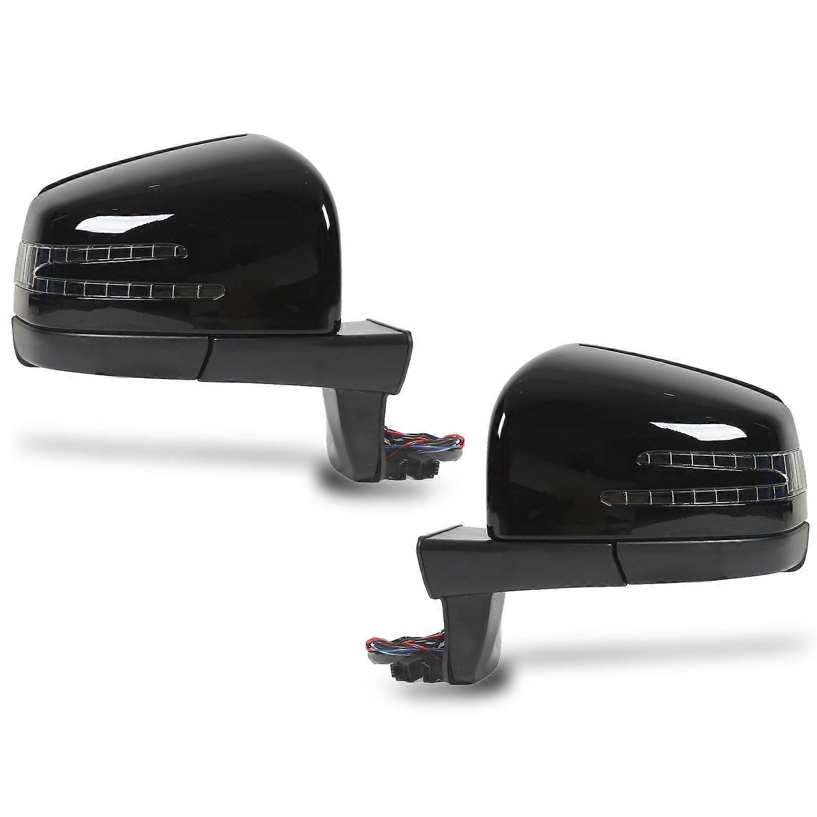 Car Side Power Door Mirror Heating Folding Turn Signal Function Replacement for Mercedes Benz G Class W463 20022017