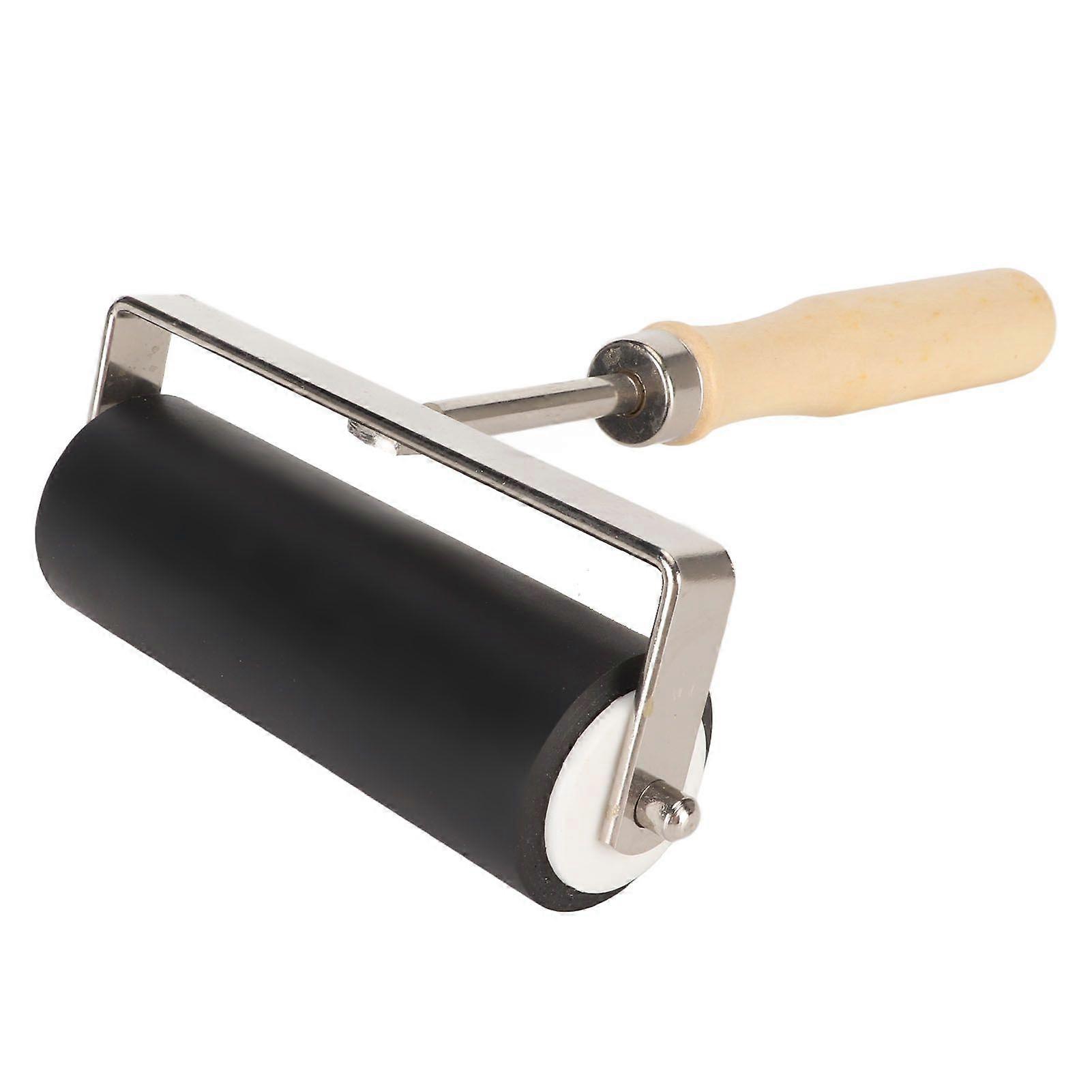 3.9in Rubber Brayer Roller Strong Covering Power Craft Stamping Brayers for Crafting Printmaking