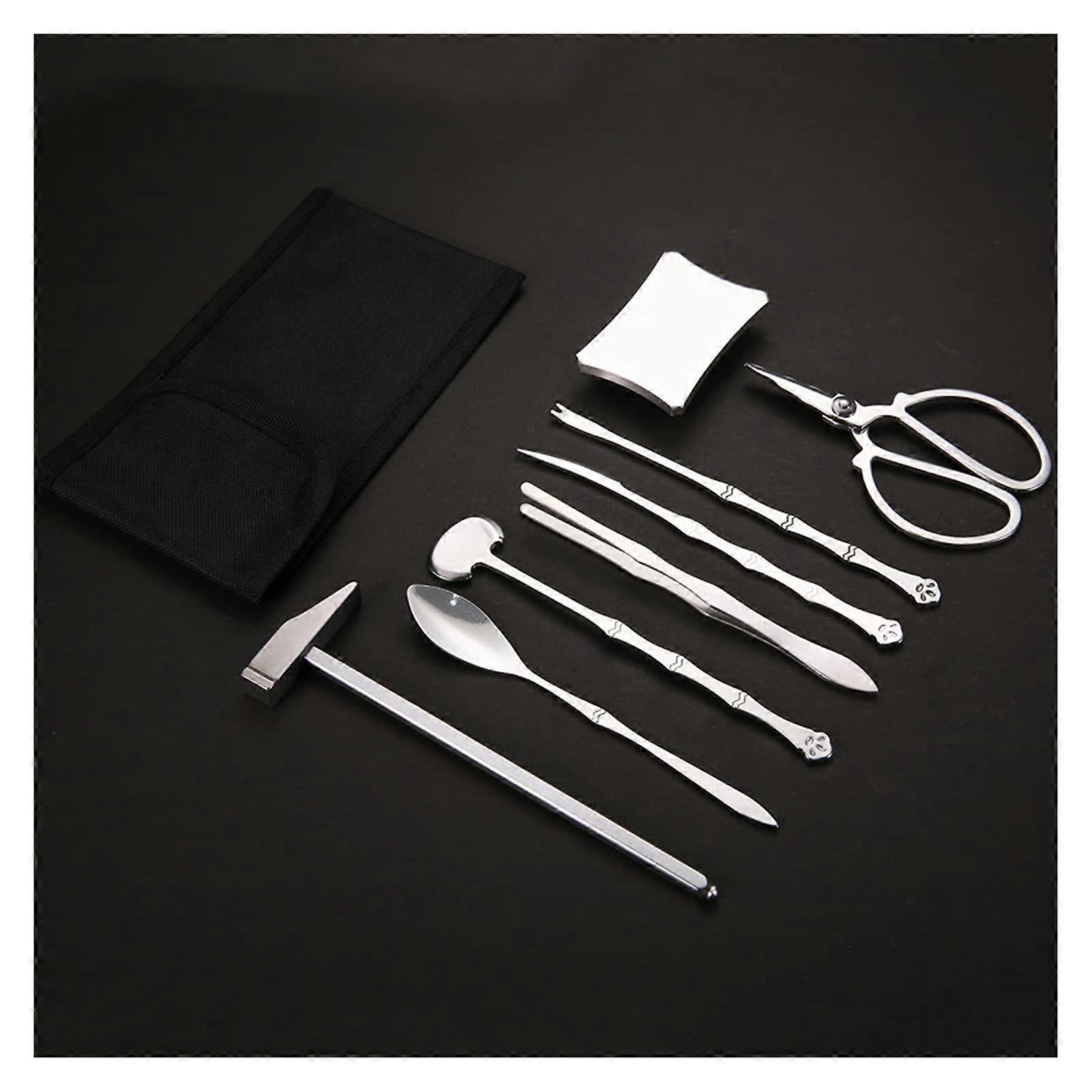 Stainless Steel Seafood Tool Set With Portable Storage Bag Compact And Exquisite For Crabs, Lobsters And Hairy Crabs
