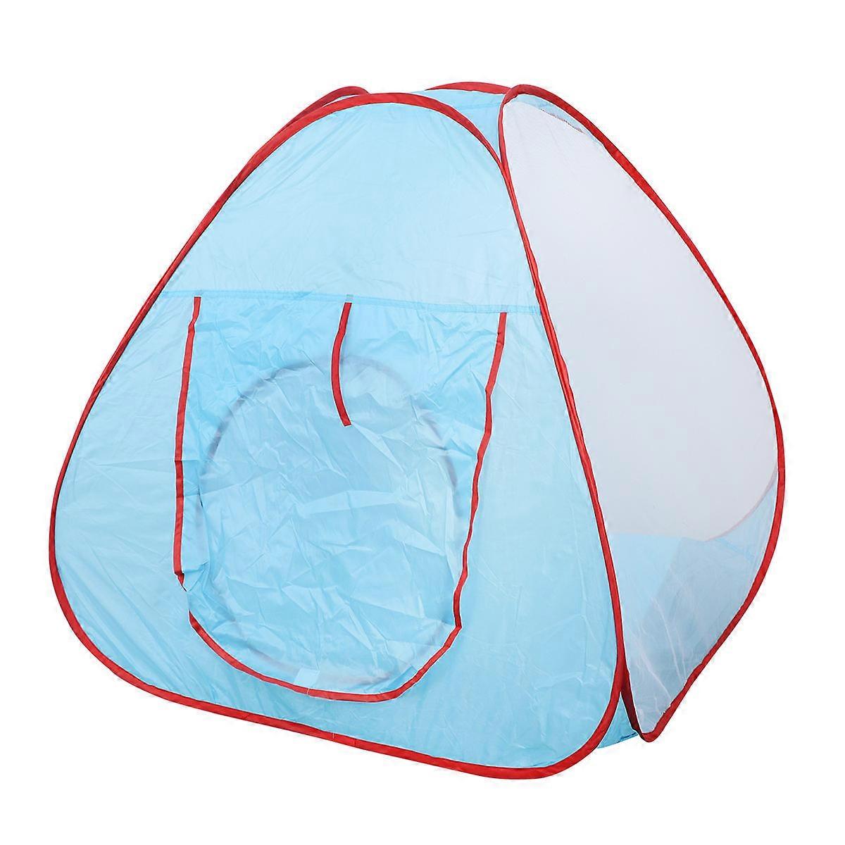 Playhouses For Children Outdoor Game Tent Designed For Kids With Mosquito Protection Sky-Blue Color 1Pack