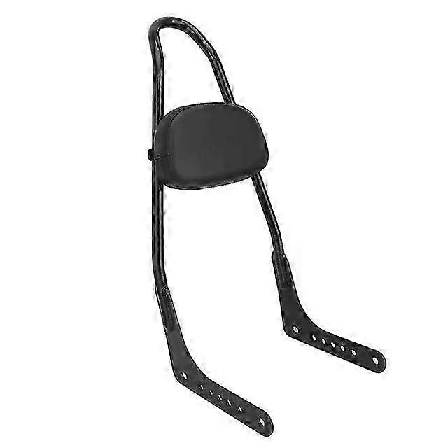 Black Rear Passenger Backrest Motorcycle Sissy Bar Pad compatible for Harl-ey 2018-2020 Softail Low Rider Fat Boy Street Bob Breakout FXBB