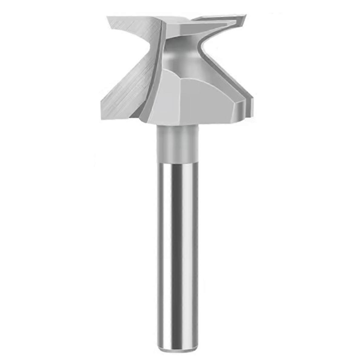 Arc Bending Integrated Router Bit Forming Tool Arc Bending Router Bit for Wooden Door Wall Cabinet 1/4XR10