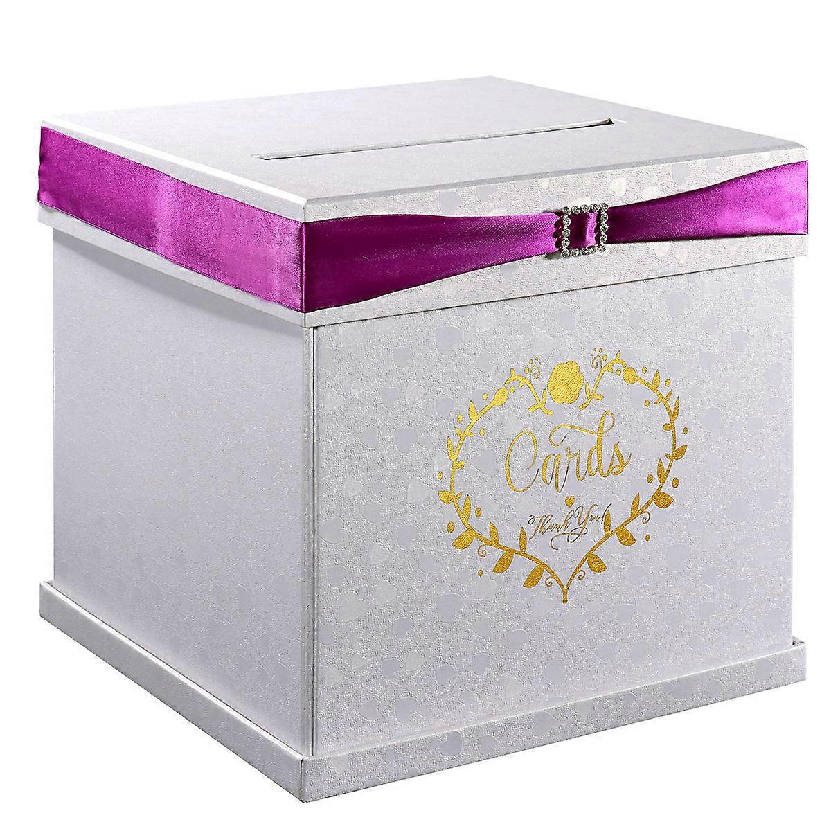 Wedding Box Unomor Delicate Square Box for Wedding