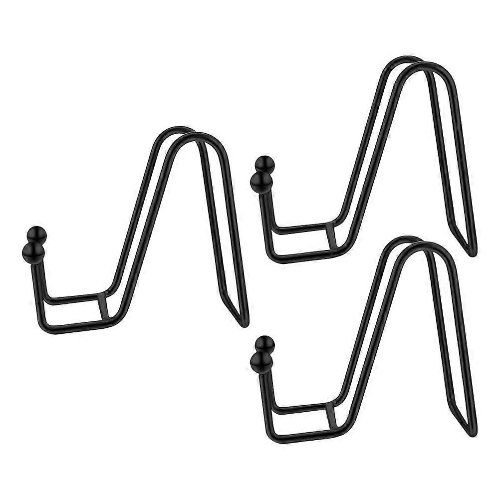 Artwork Display Stands for Dinner Plates with 3Pcs Iron Display Stands