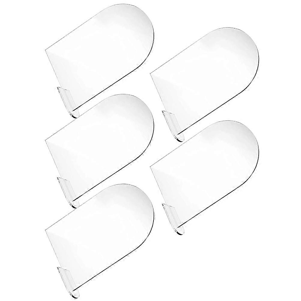 Wedding Table Cards Acrylic Blank Signs for Reception 10Sets
