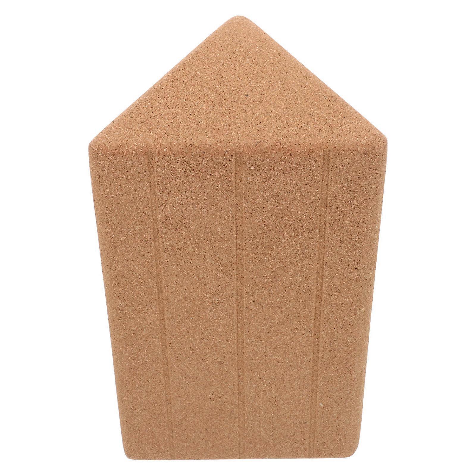 Yoga Training Brick Cork Yoga Block for Abdominal Training 3Pcs Set