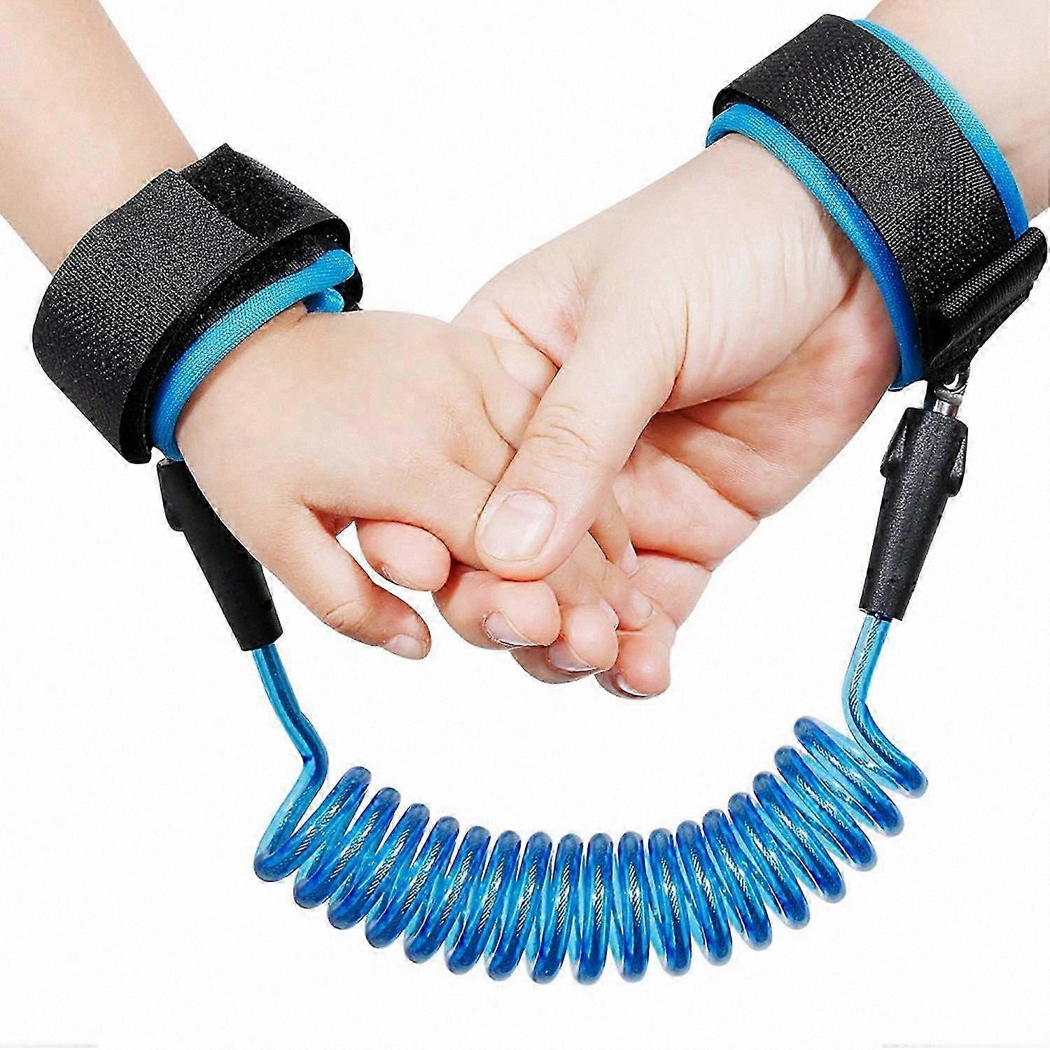 Adjustable Wrist Strap for Kids, Soft Cotton Band with 360° Rotation for Travel and Outdoor Fun