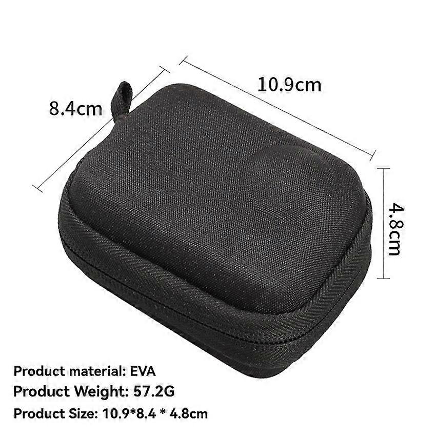 Camera Aluminum Alloy Frame Storage Case Protective Case Lightweight Shockproof Accessories for Insta360 GO Ultra (Bag Only)