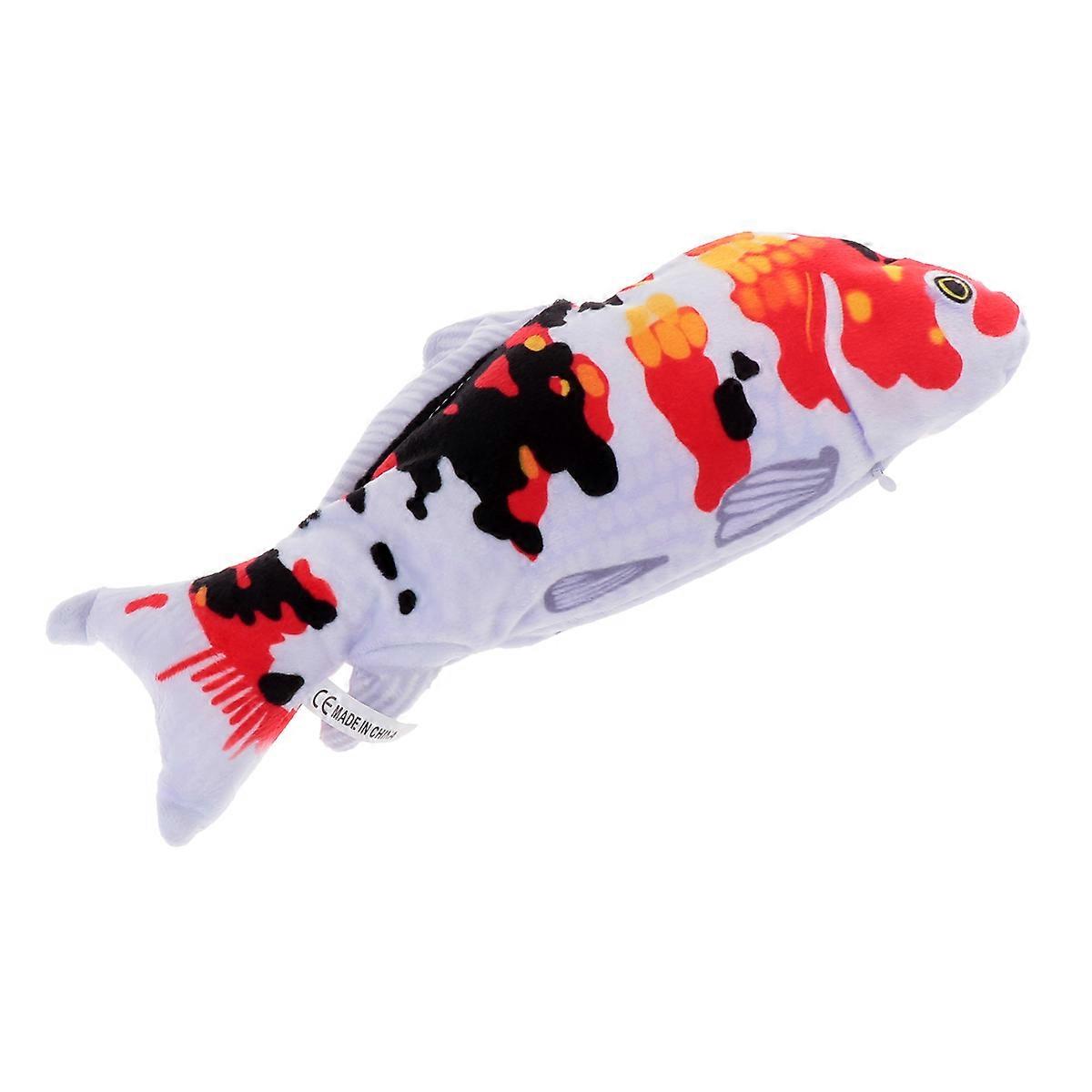Pet Teaser Artificial Carp Fish Toy for Cat Use