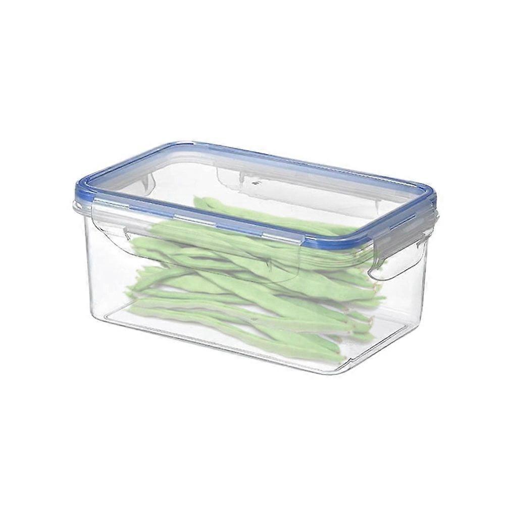 SUGARMOM Large Plastics Food Storage Container - Baking Containers with Hinged Locking Lids