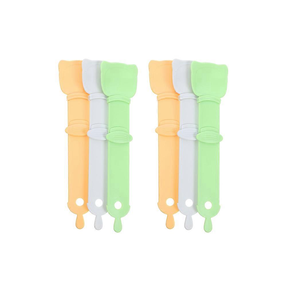 Wet Cat Treat Feeding Spoon for Cats 12Pcs Multifunctional Squeeze Feeder