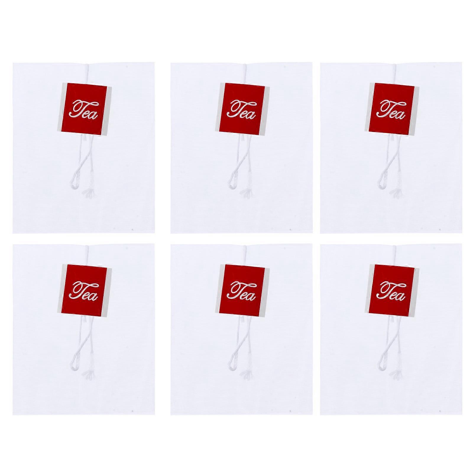 Filter Tea Bag Drawstring Seal Filter Bags for Drinks 200Pcs