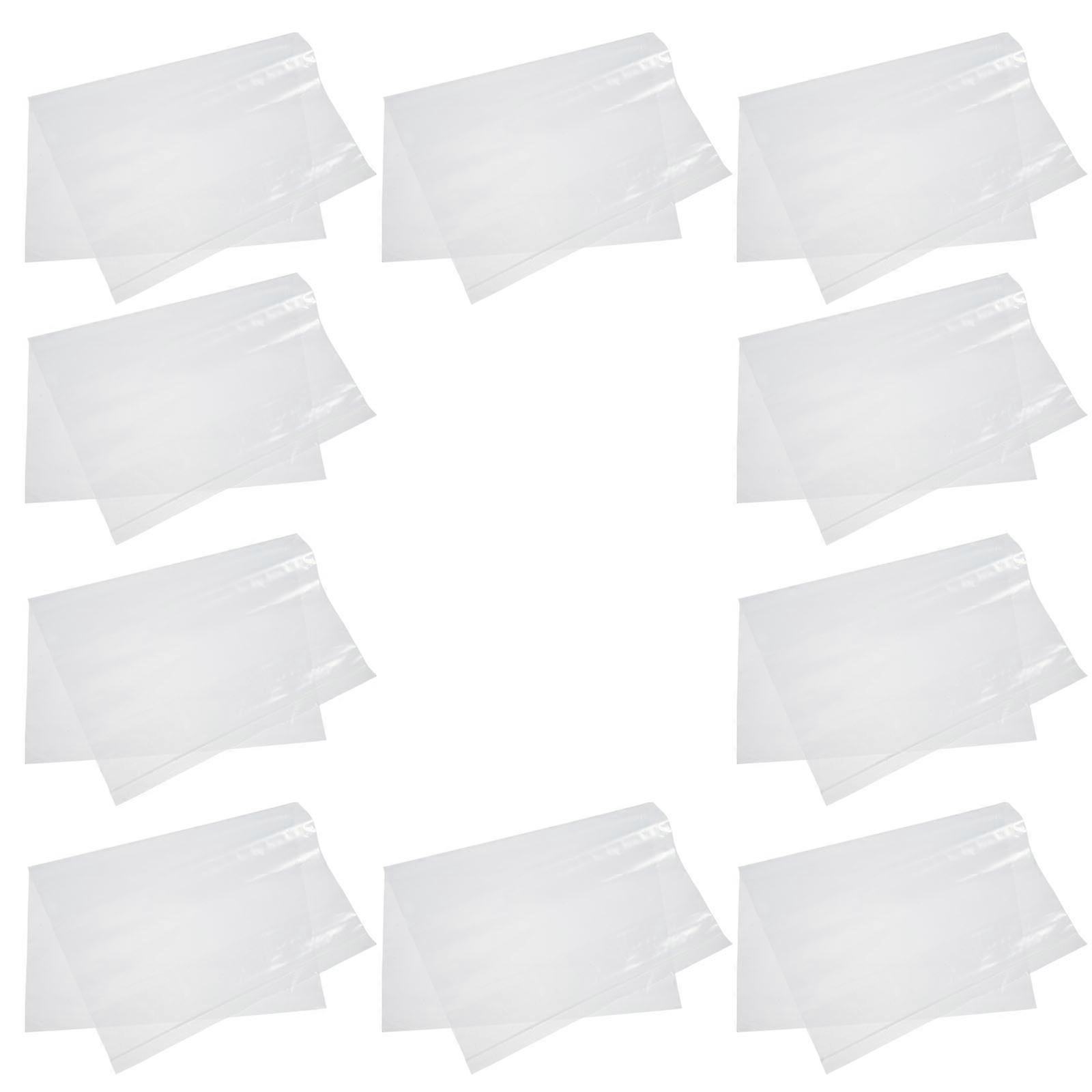 10Pcs Waterproof File Bags For Students Document Organization Featuring And Simple Design