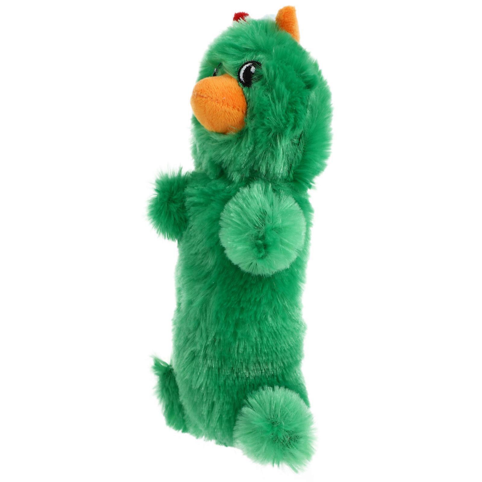 Interactive Dog Toy Plush Chew Toy for 3Pcs Pet Supplies Green Color