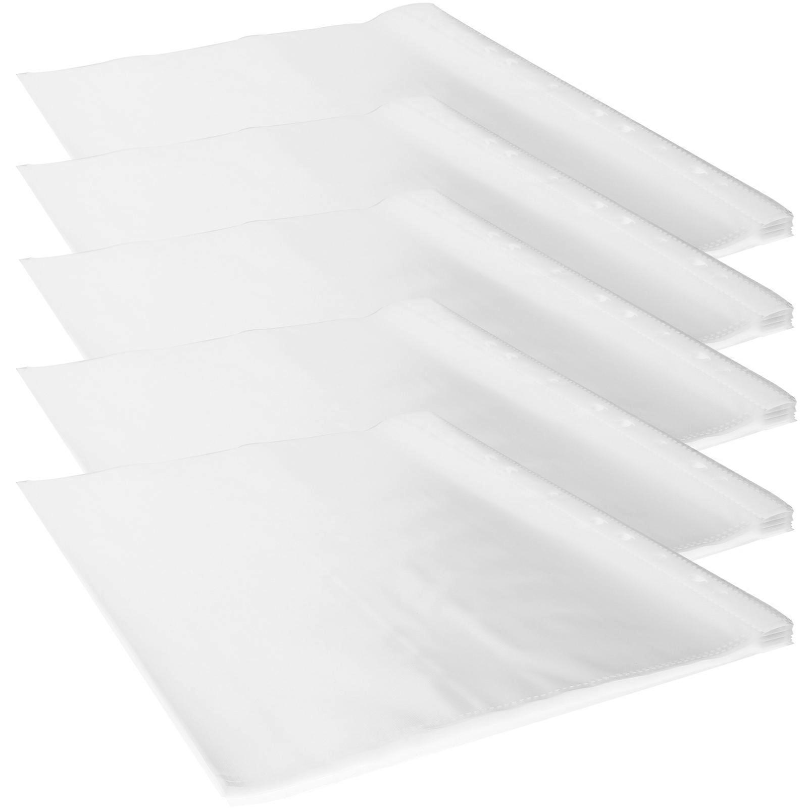 Clear Running Bib Holder Race Bib Display Bag for Organizing 400Pcs White