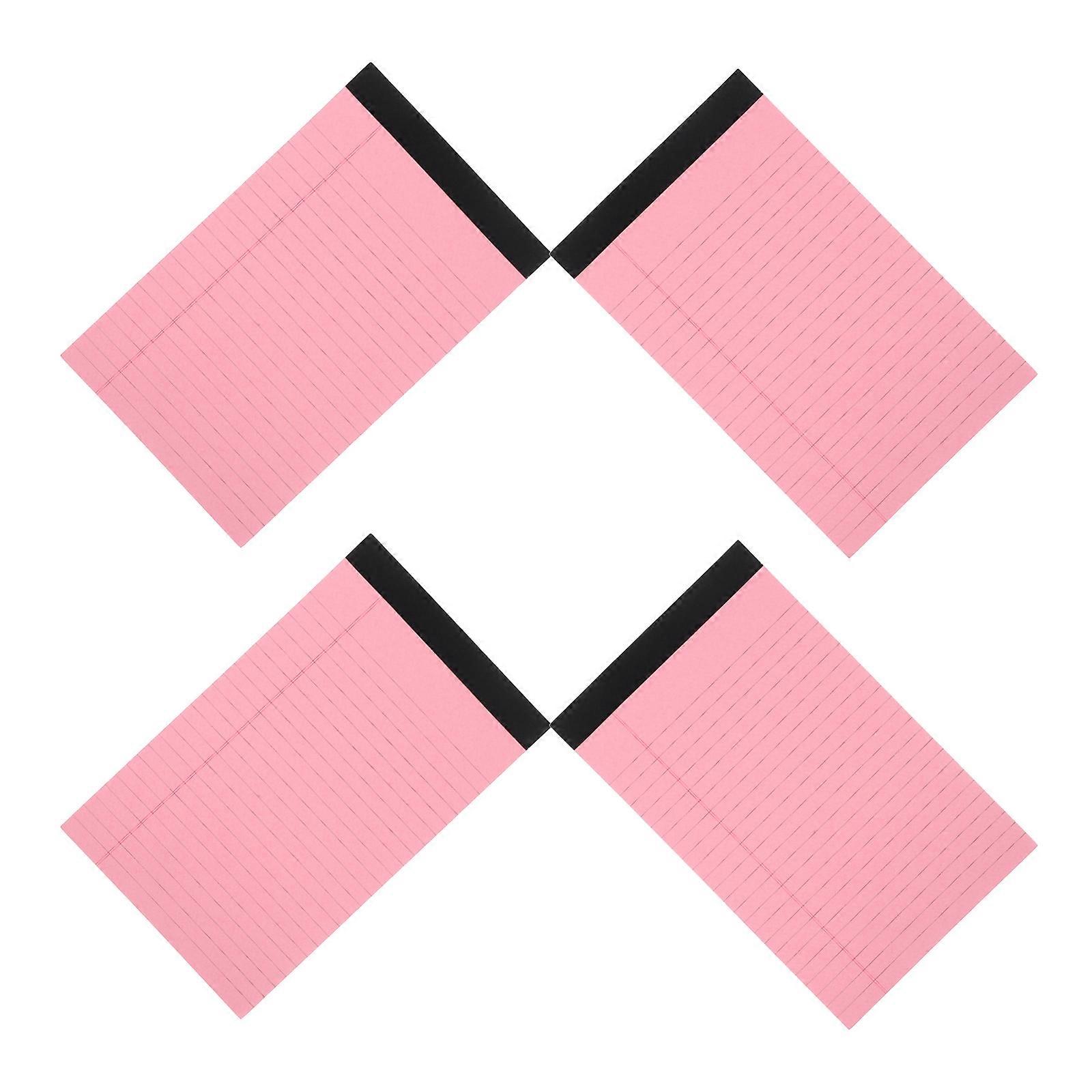 Portable Memo Pad Note Books for Daily Use 8Pcs Pink Paper Notepad