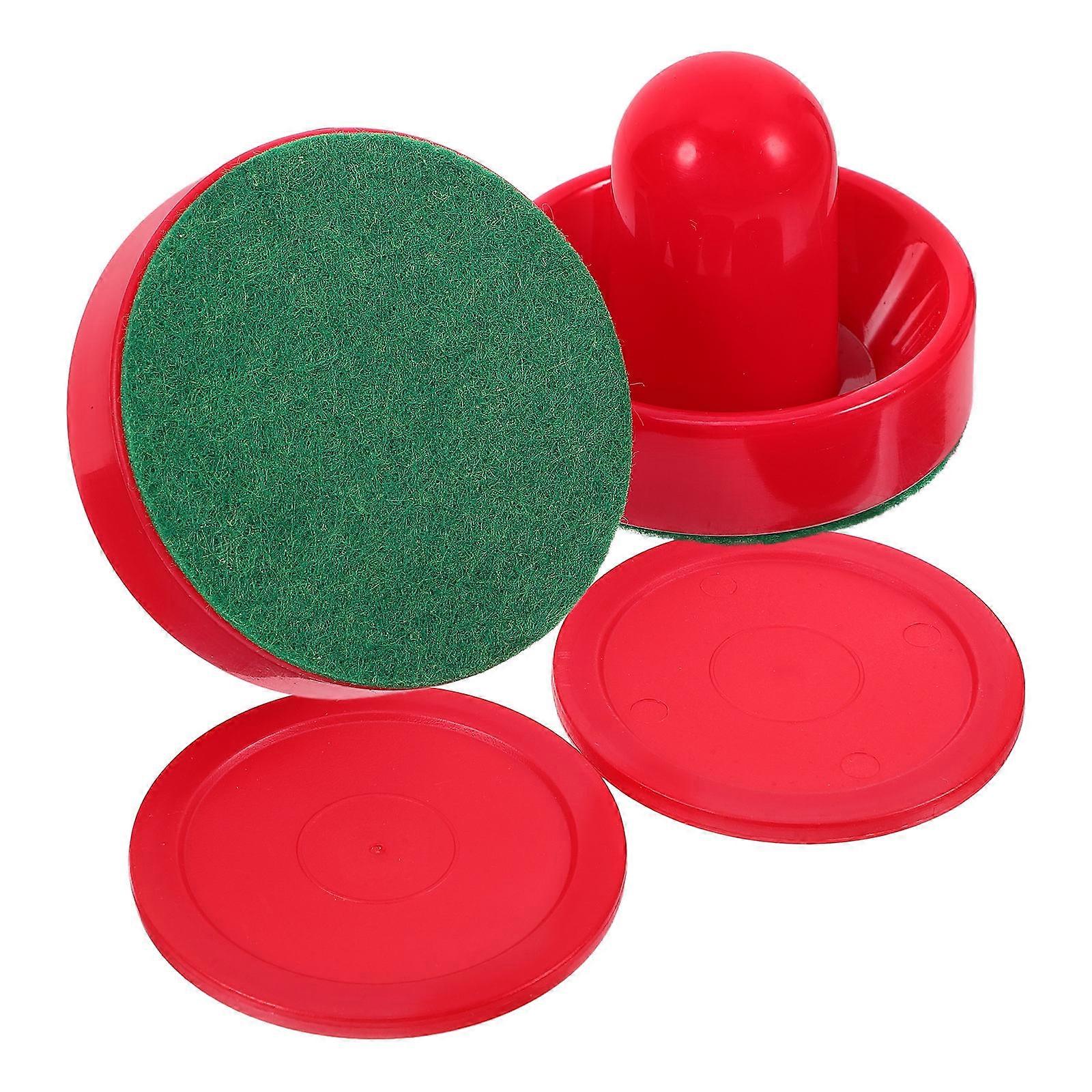 Tabletop Ice Hockey Pusher Plastic Kit for Party 5Sets