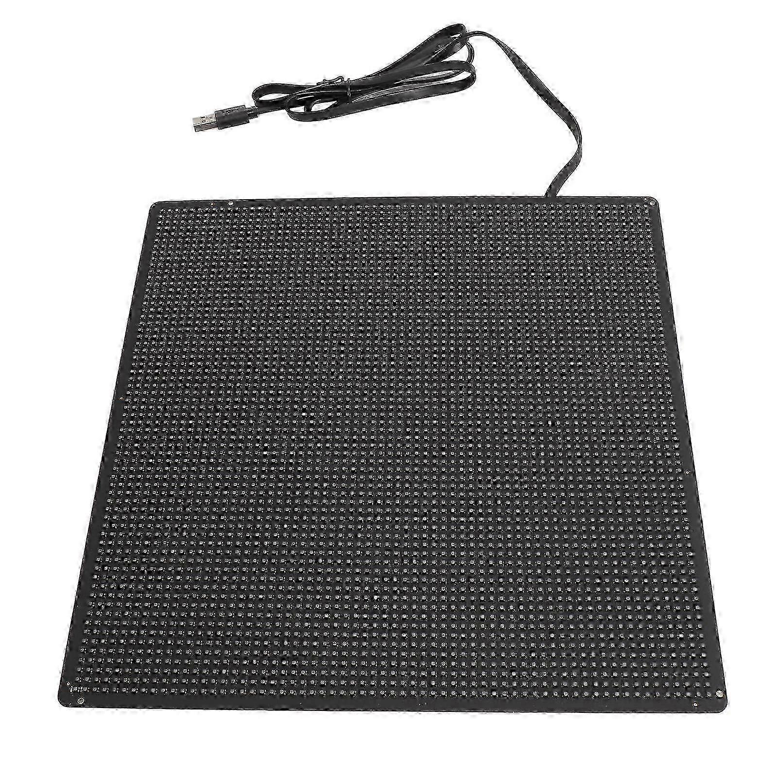 2025 Programmable Led Sign 9.8 X 9.8in 64X64 Resolution App Control Custom Text Pattern Animation Flexible Digital Display for Car Shop Bar Hotel