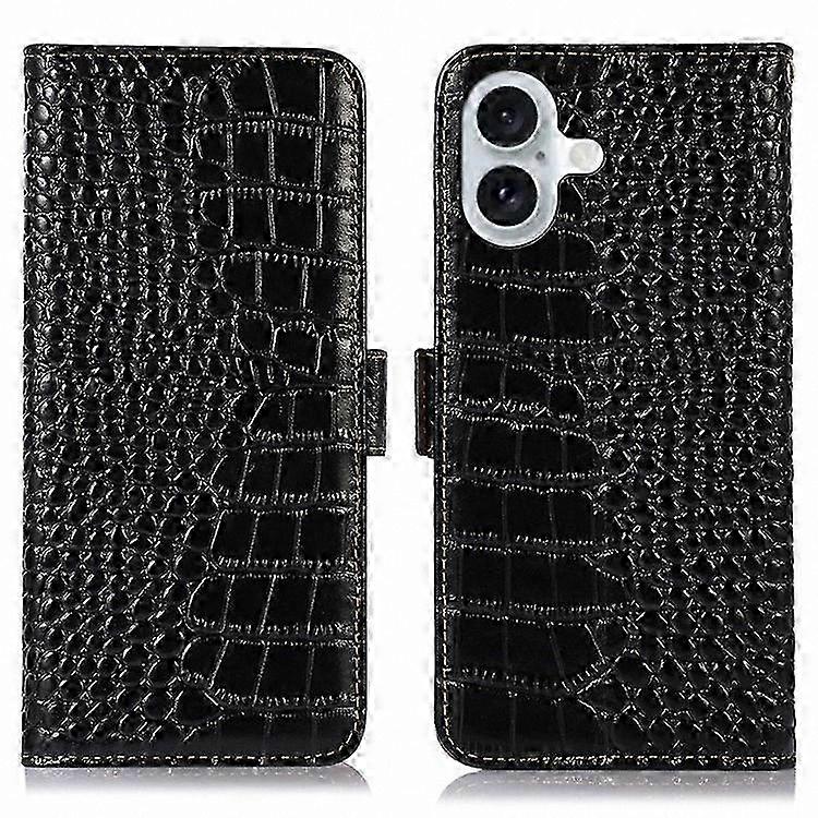 RFID Blocking Wallet Case for  16 with Flip Cover Protection