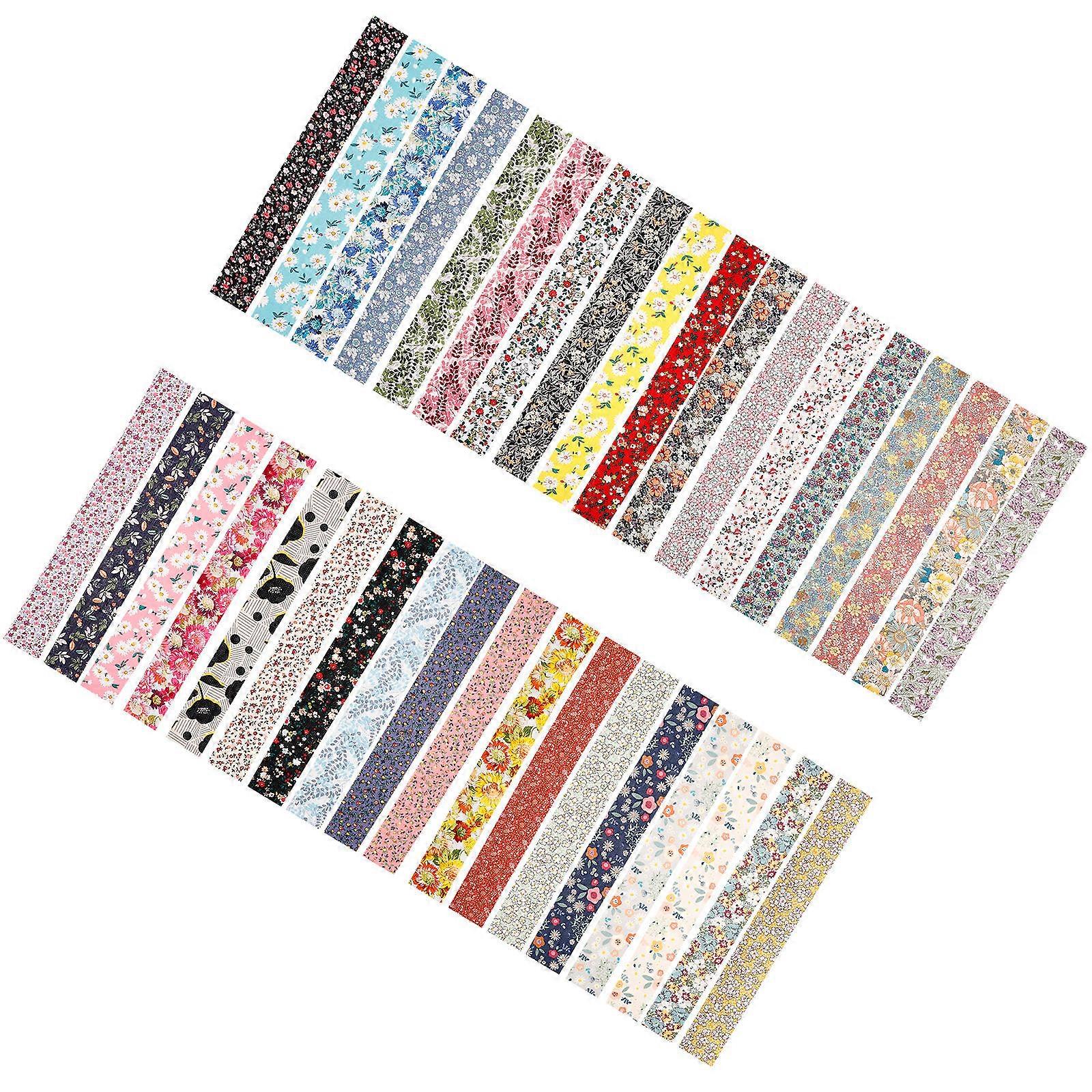 72Set Fabric Panels For Quilting Charming Style Suitable For Craft Items And Home Decoration Multi Color