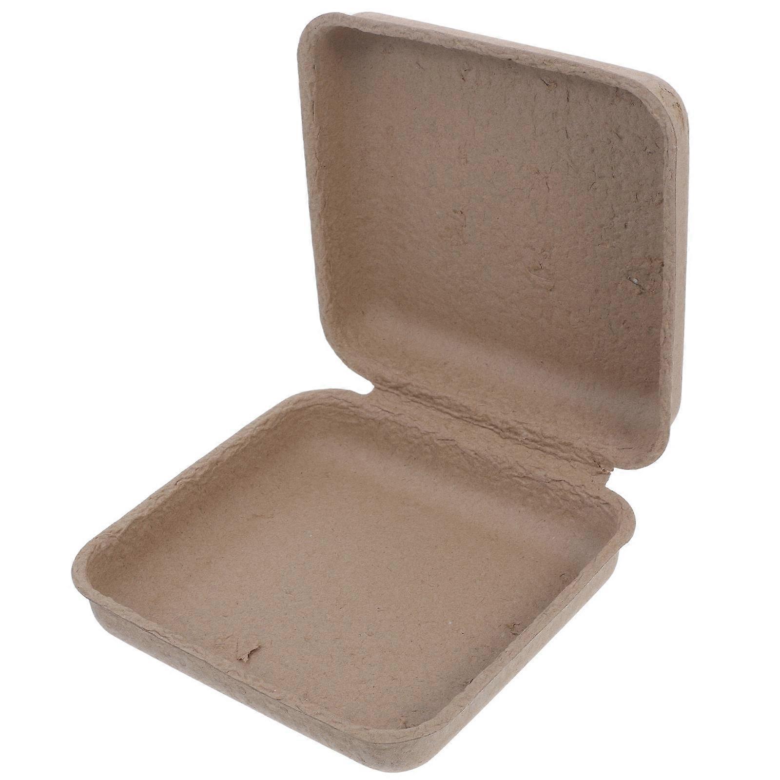 2Pcs Jewelry Paper Boxes for Bracelet Packaging Gift Storage Beige