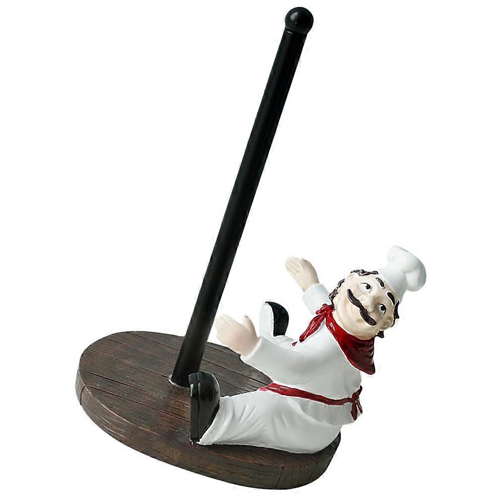 Roll Paper Support Vertical Tissue Holder Rack for Home Use Bar Restaurant Hotel Coffee Resin 1Pack