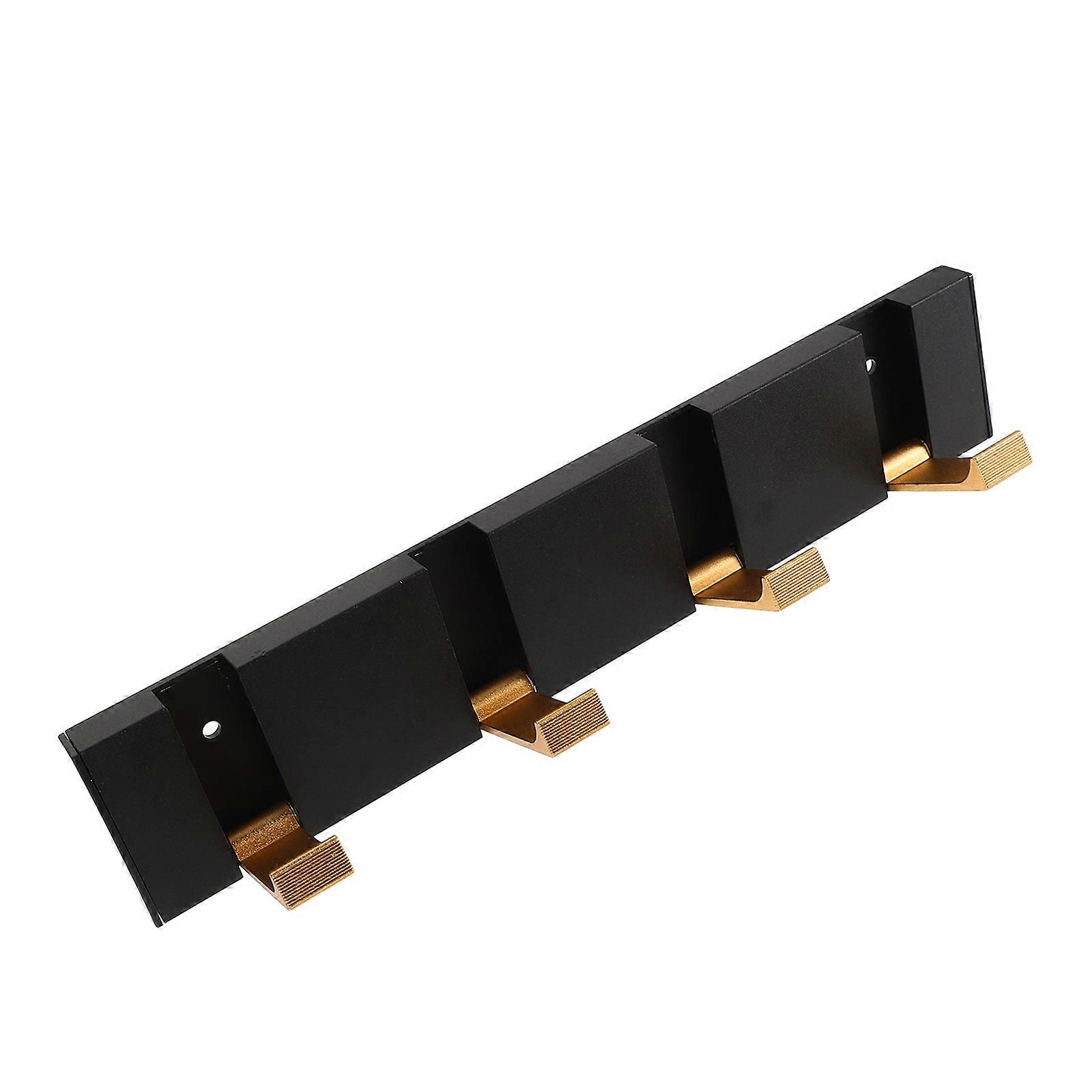 Space Saving 4Pcs Wall Mounted Hanger For Coats And Towels Ideal For Bathroom And Entryway With Hidden Hooks