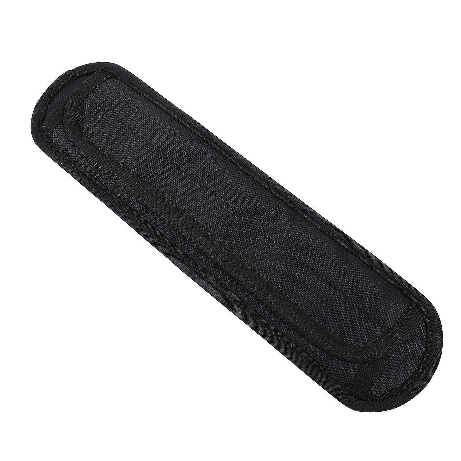 Shoulder Strap Cushion Detachable Padded Backpack Accessories For Comfortable Relief Black 1Pcs