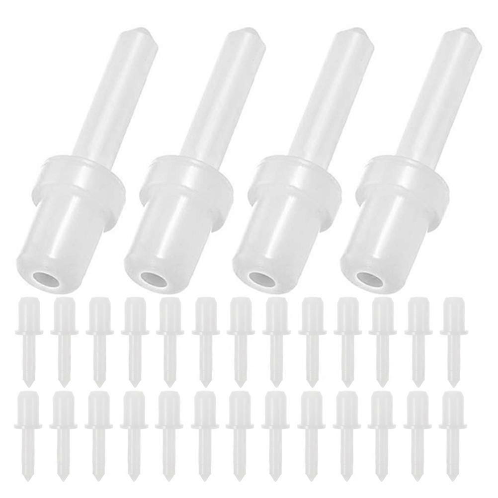 Shutter Louver Staples Plastic Replacement for Blind Repair 140Pcs