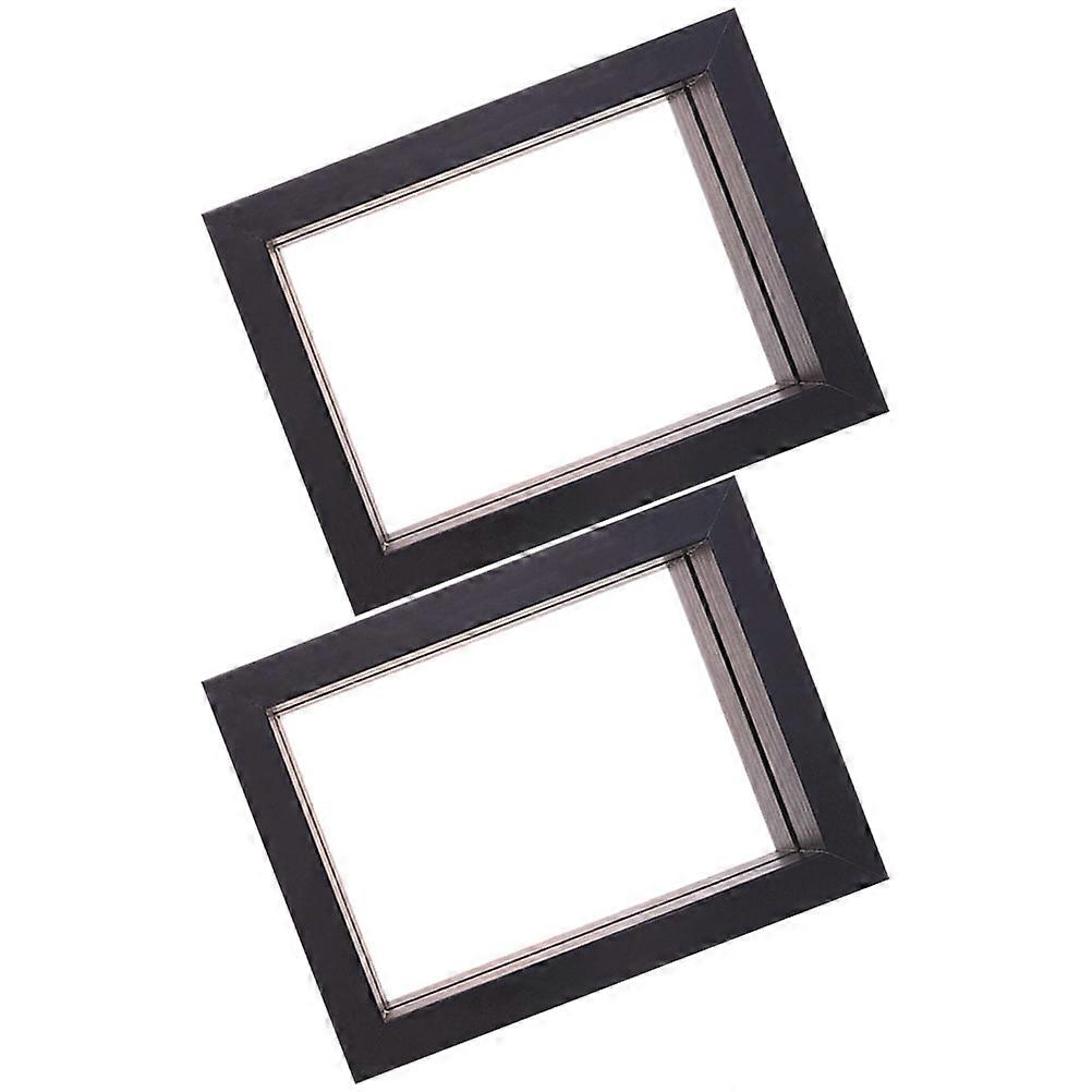 Glass Frame for Pressed Flowers Specimen Frames for Decoration 6Pcs