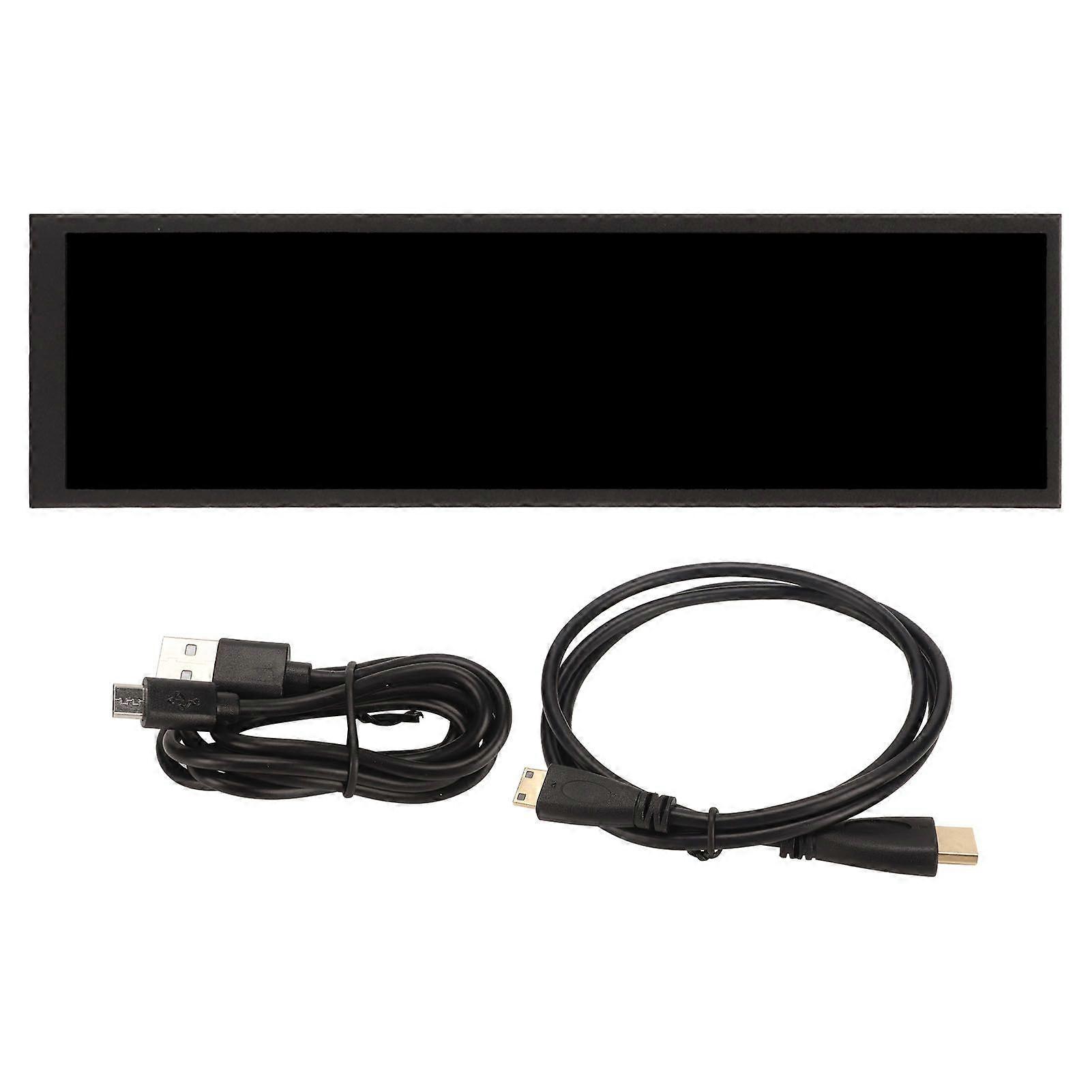 8,8-Zoll-Touchscreen-Monitor 480x1920 Tragbares LCD-HD-Sub-Screen-Computer-Monitor-Panel für RasPi für Windows HDR