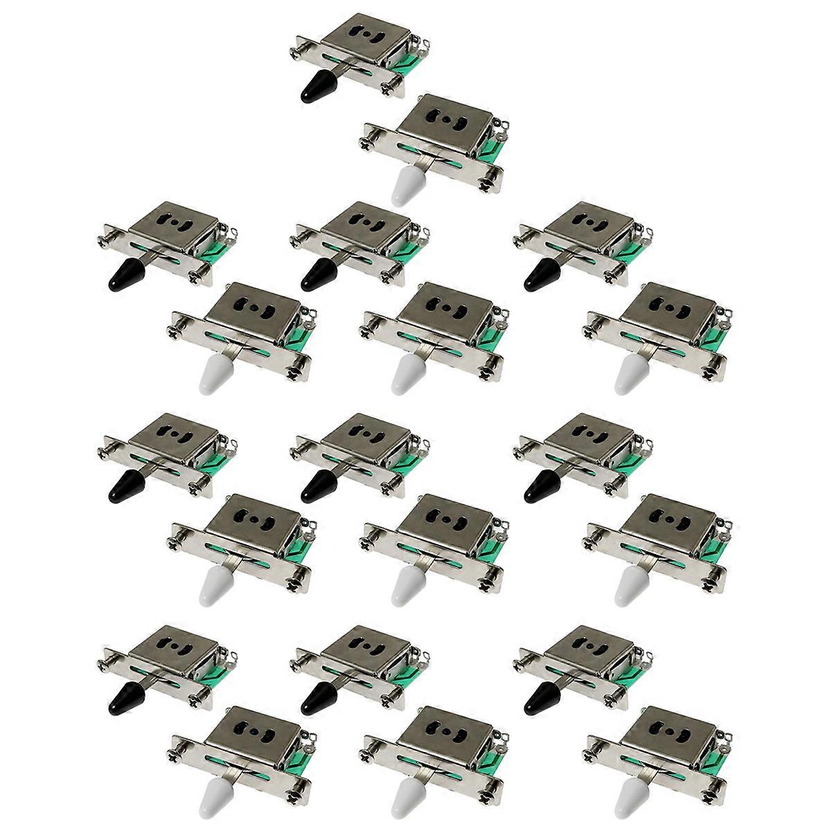 2Pcs 5 Way Pickup Selector Toggle Switch for /SQ Series Electric