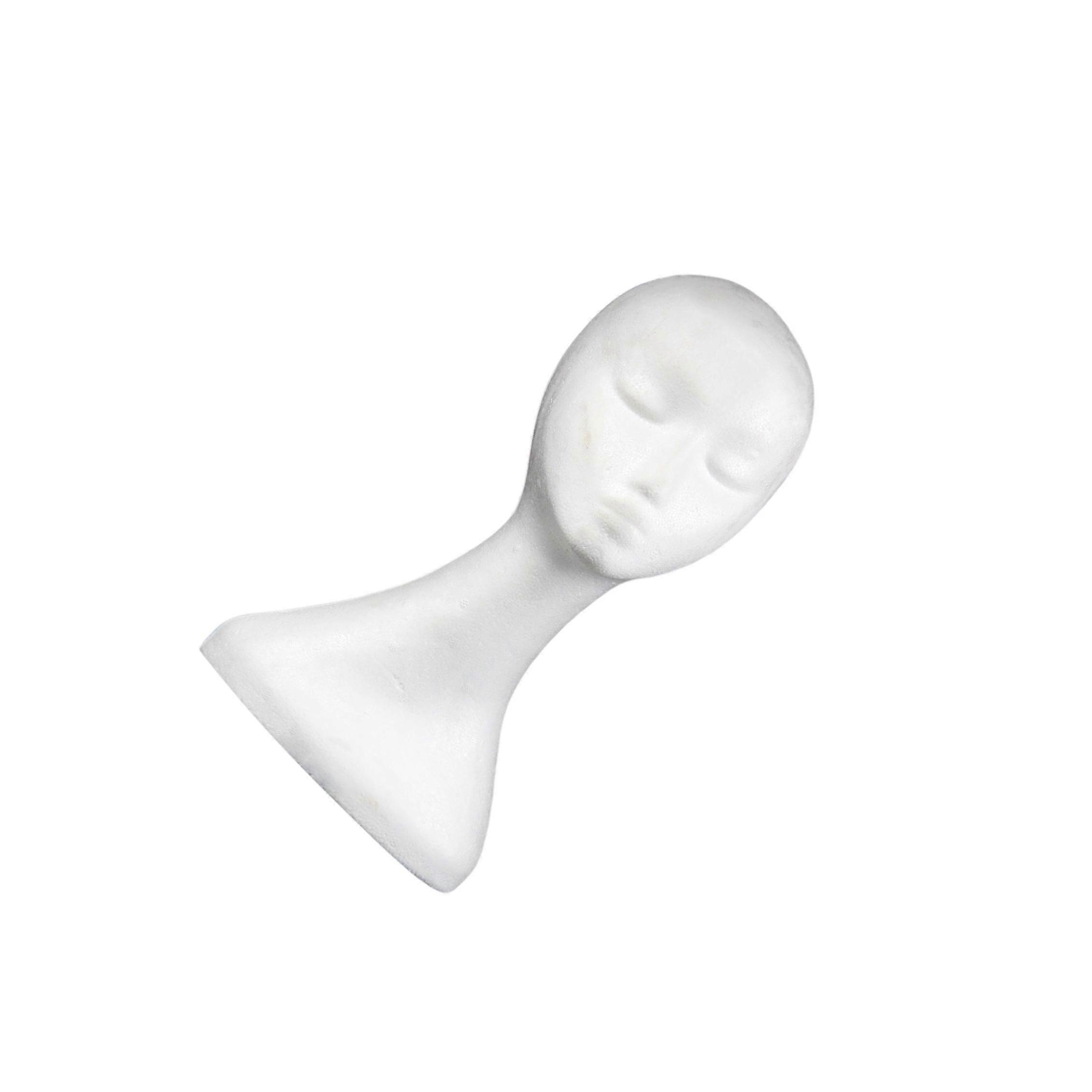 Foam Mannequin Head Wig Display Mannequin Head Lightweight Manikin Foam Head