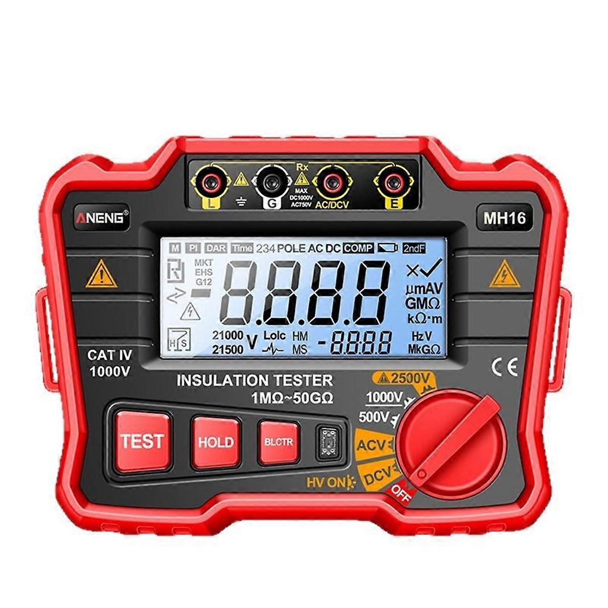  Insulation Resistance Meters Voltage Ohm 2500V Tester