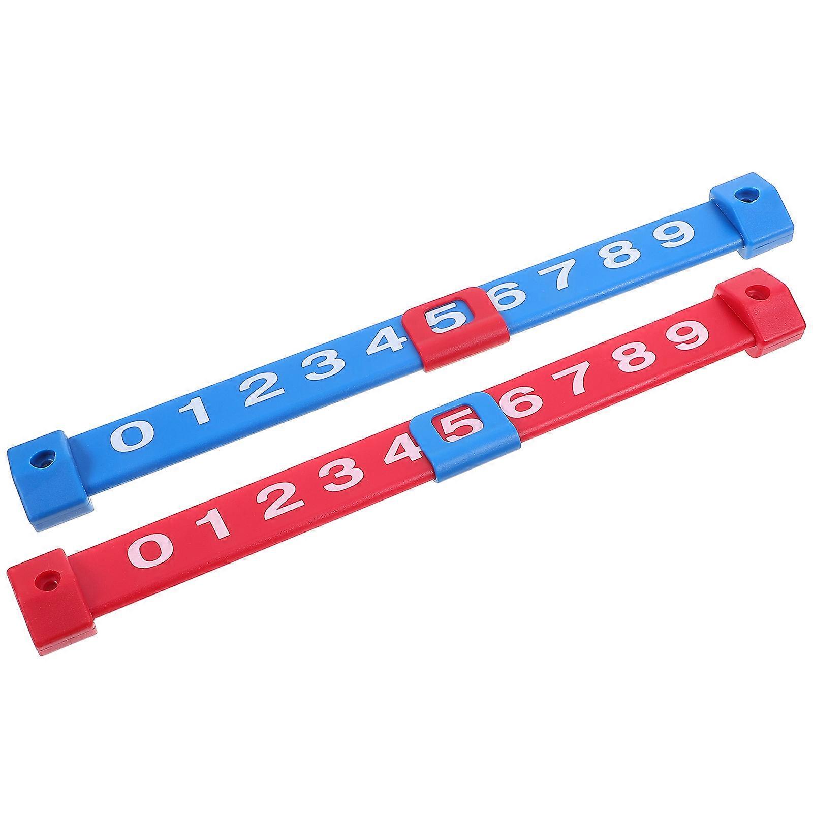 Table Football Scorekeeper Foosball Score Counter for Board Game 4Pcs