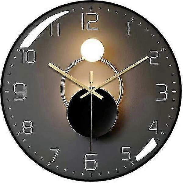 Modern Silent Wall Clock 30 Cm Diameter Quartz
