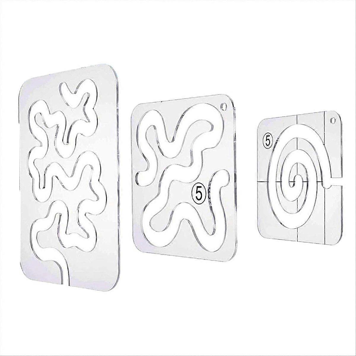 Using Quilting Templates Rulers: Quilting Templates for Machine