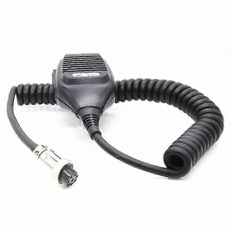 8-Pin Round Handheld Microphone for Two-Way Radios, Compatible with Kenwood Models TS-480HX and TM-231