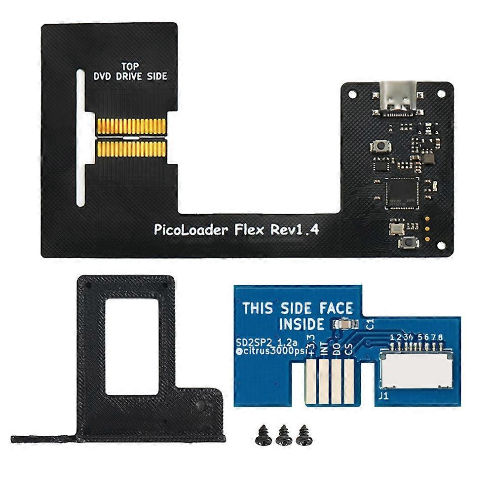 Picoloader Flex Rev1.4 with SD2SP2 Based on the RP2040Chip for SD2SP2 GC2SD SDGecko for NGC GameCube Retro GameConsole,C