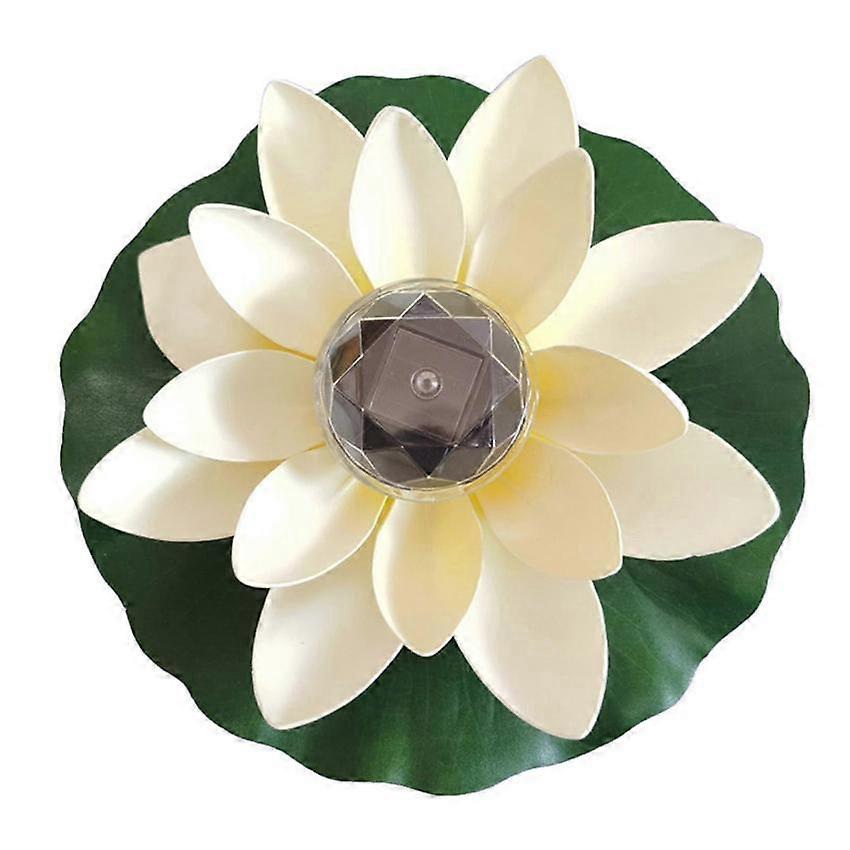 Solar Lamp Outdoor Decoration Fountain Pool Light Simulation Flower