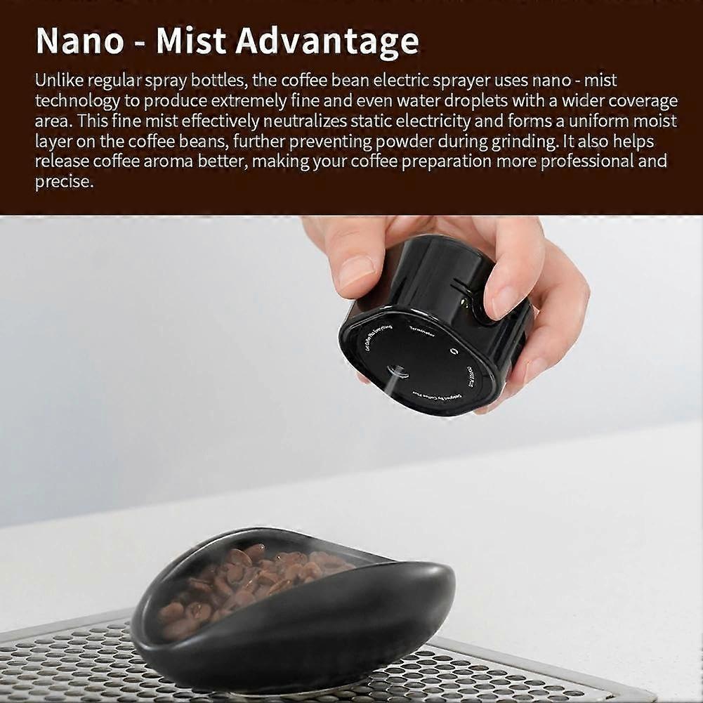 20ml Coffee Bean Atomizer for Reducing Coffee Power Static, Electric Nano-Atomizer Rechargeable Espresso Sprayer